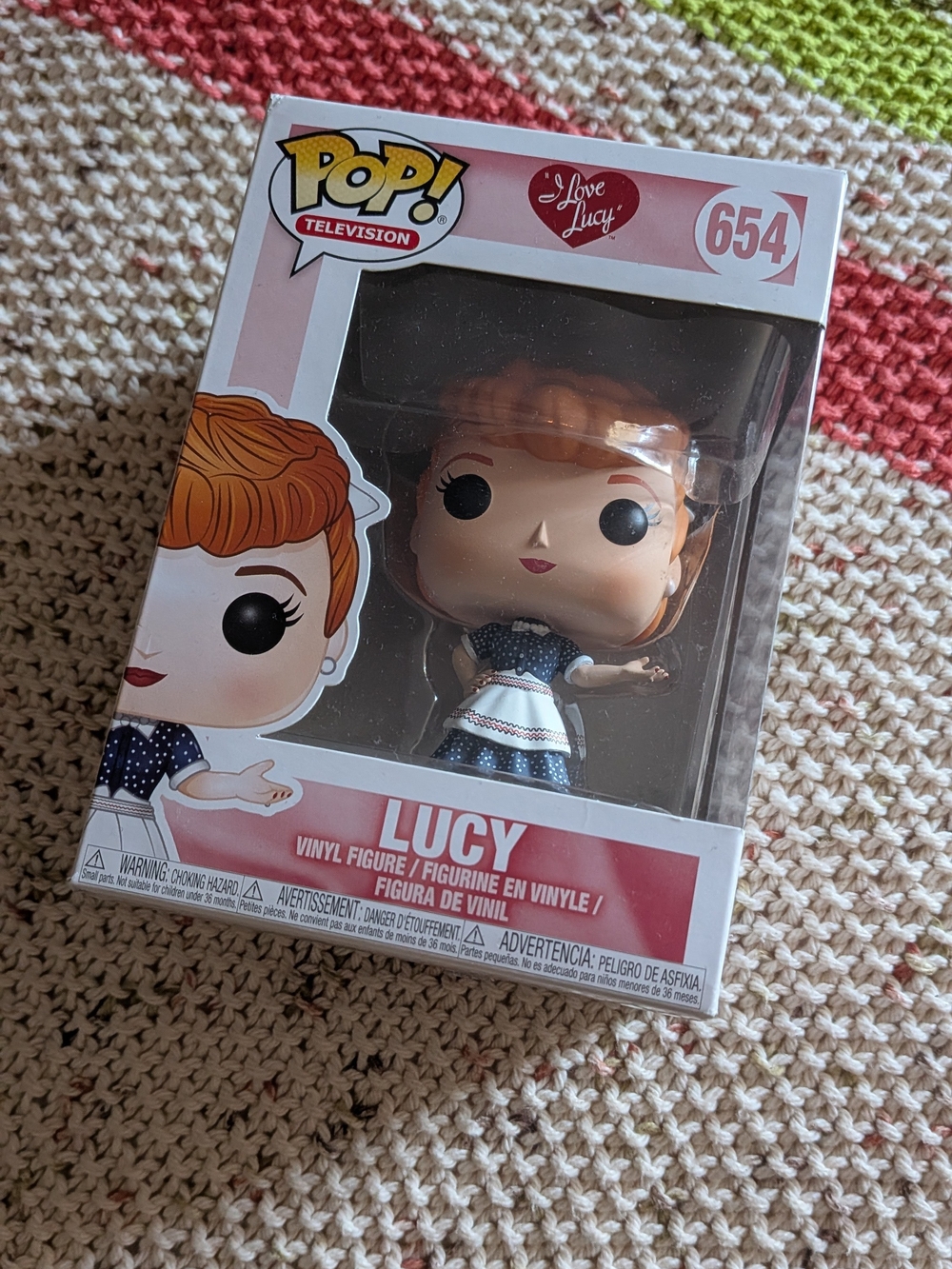 Funko Pop! Television Lucy #654 Vinyl Figure - Blue & White Dress
